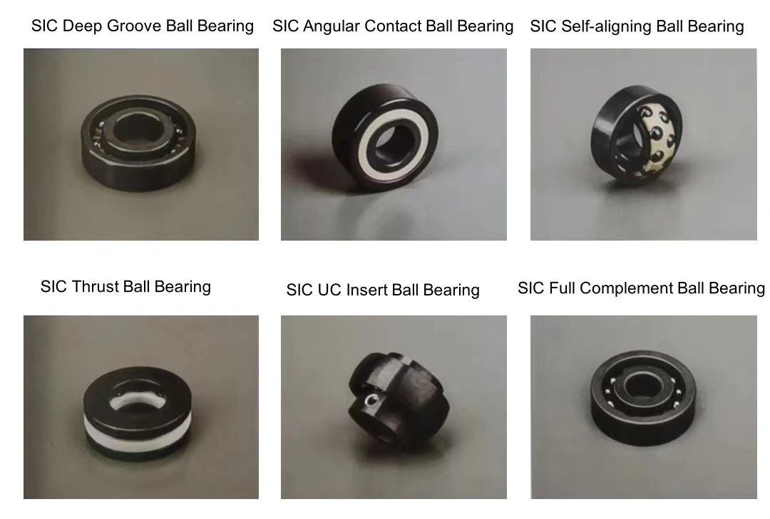 high temperature resistant 6006 6007 6008 6009 6010CE full ceramic ball bearing