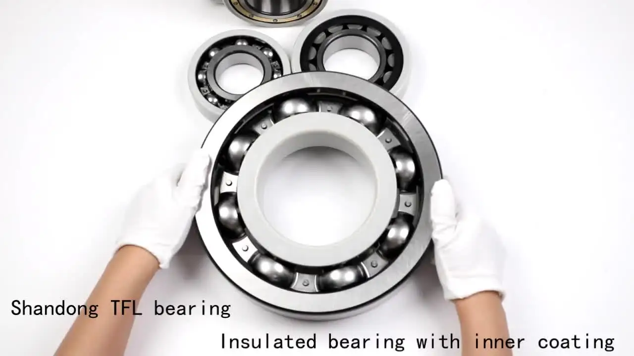 Out ring insulated bearing 6213 6214 J20AA VL0241 for VFD motor 70x125x24mm