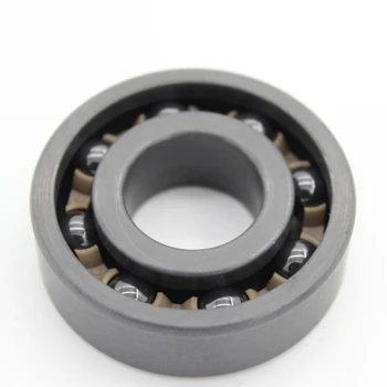 Si3n4 full ceramic ball bearing 5mm 6mm 10mm 3/32 3/16 6201 6202 6205ce with peek cage