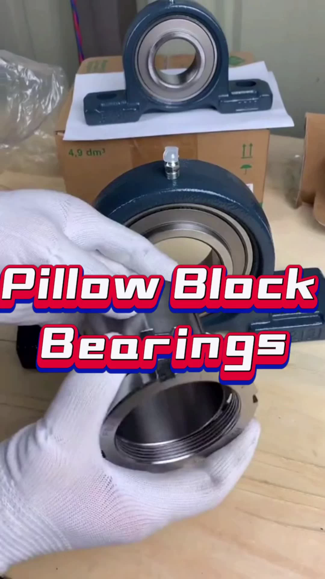 Tfl factory direct sale chrome steel pillow block bearing ucp318 ucp319