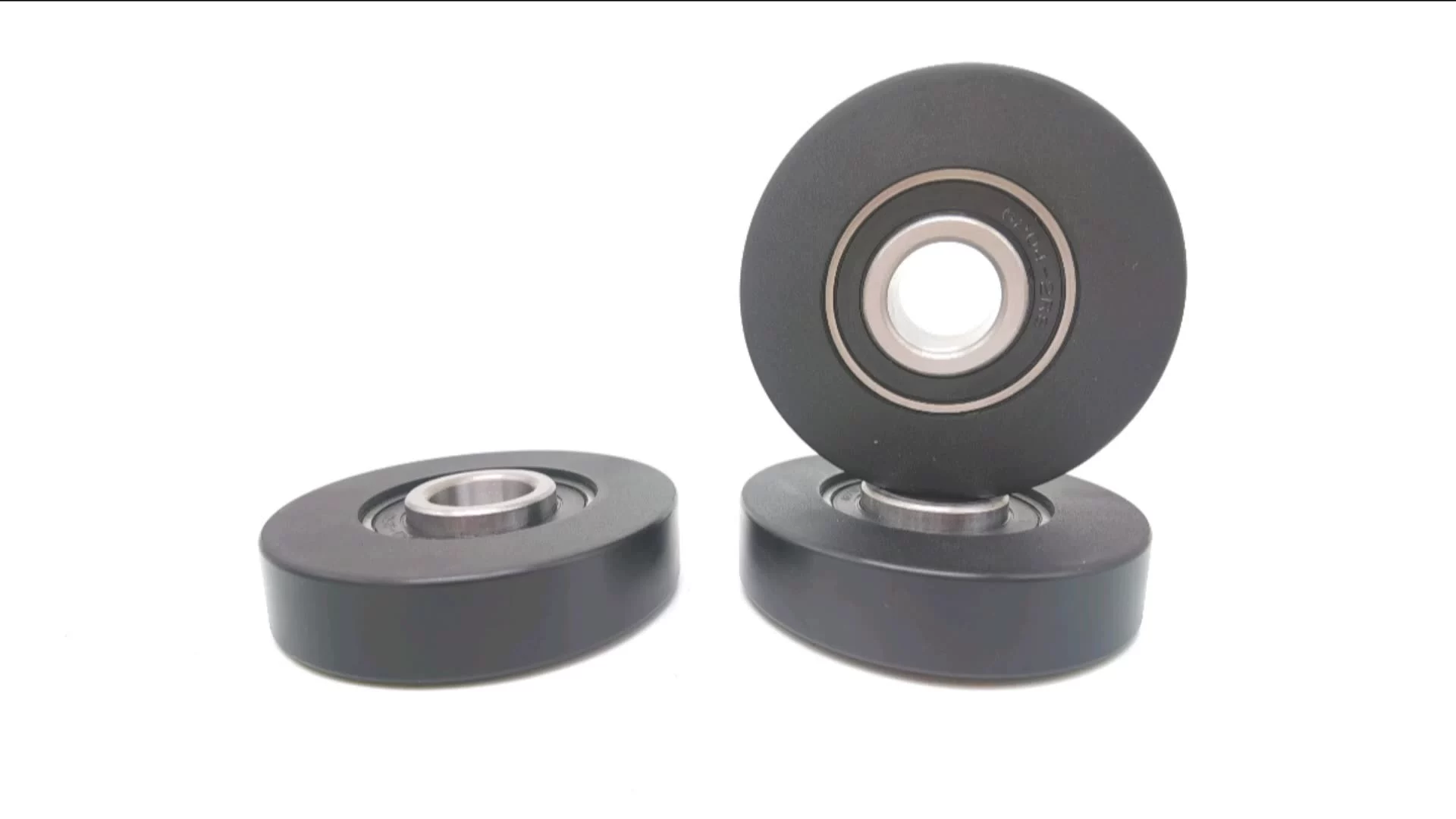 Plastic urethane molded bearings black color umrhv55 20x55x18mm heavy load polyurethane formed bearings umrhv 55