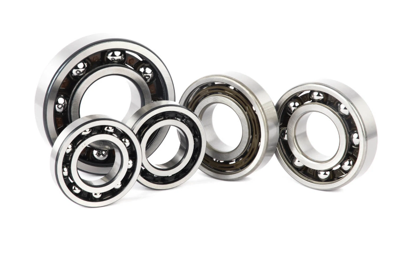 High-precision deep groove ball bearing production in a chinese factory