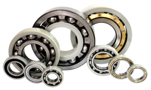 Cross-section diagram of tfl insulated bearing showing electrical insulation layers