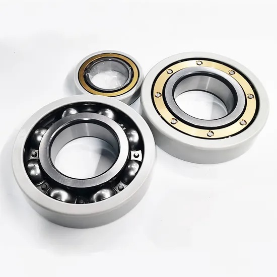 Skf insulated bearing mounting, showing key mounting points