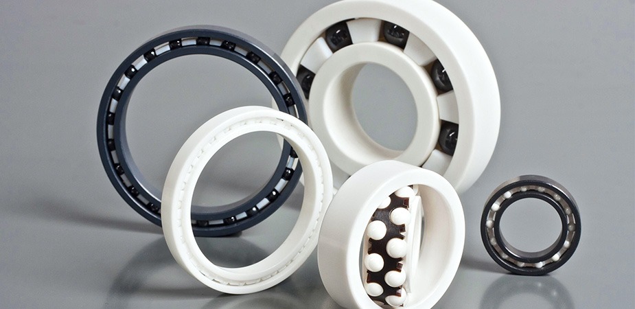 Tfl ceramic insulated bearing structure