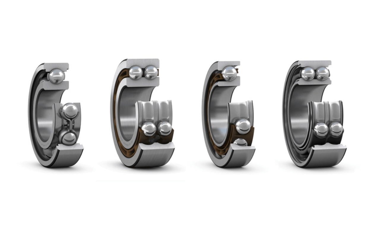 Comparison chart of single-row and double-row deep groove ball bearings