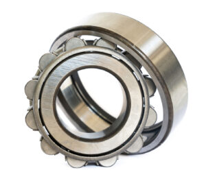 Cylindrical roller bearings have separable inner and outer rings