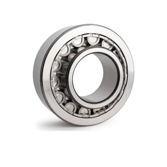 Image showing examples of chrome steel used in rings and rollers of cylindrical roller bearings.