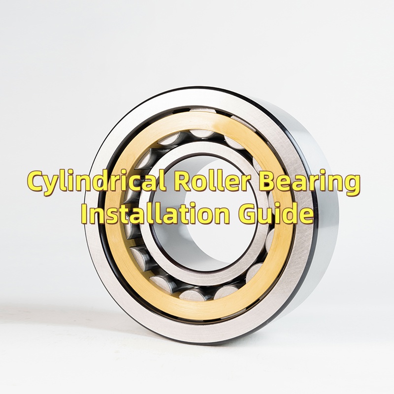 how to install cylindrical roller bearings