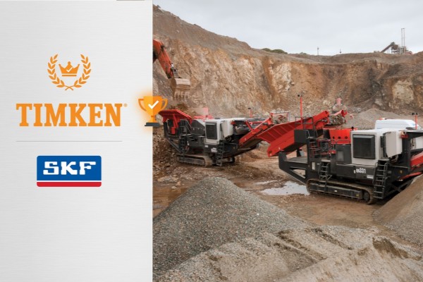 Timken cylindrical roller bearing comparison for heavy load mining and crusher applications against SKF