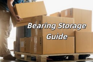 Industrial bearing storage warehouse setup following ISO 22857 standards to prevent rust and false brinelling damage before installation.